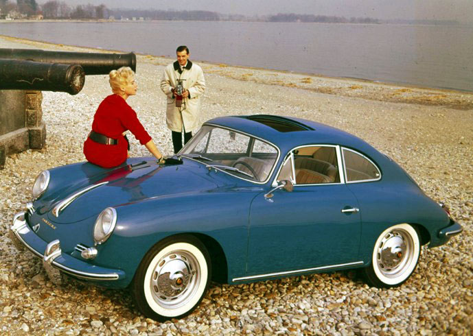 A Spotted blast from the past this classic Porsche 356 stars in a photo 